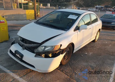 2008 Honda Civic Lx z USA, uszkodzony, nr VIN 2HGFA16548H525653